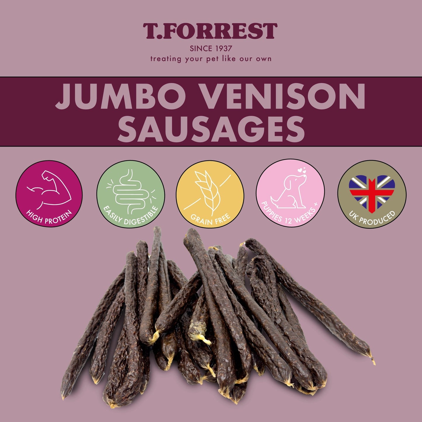 Jumbo Sausage Dog Treats