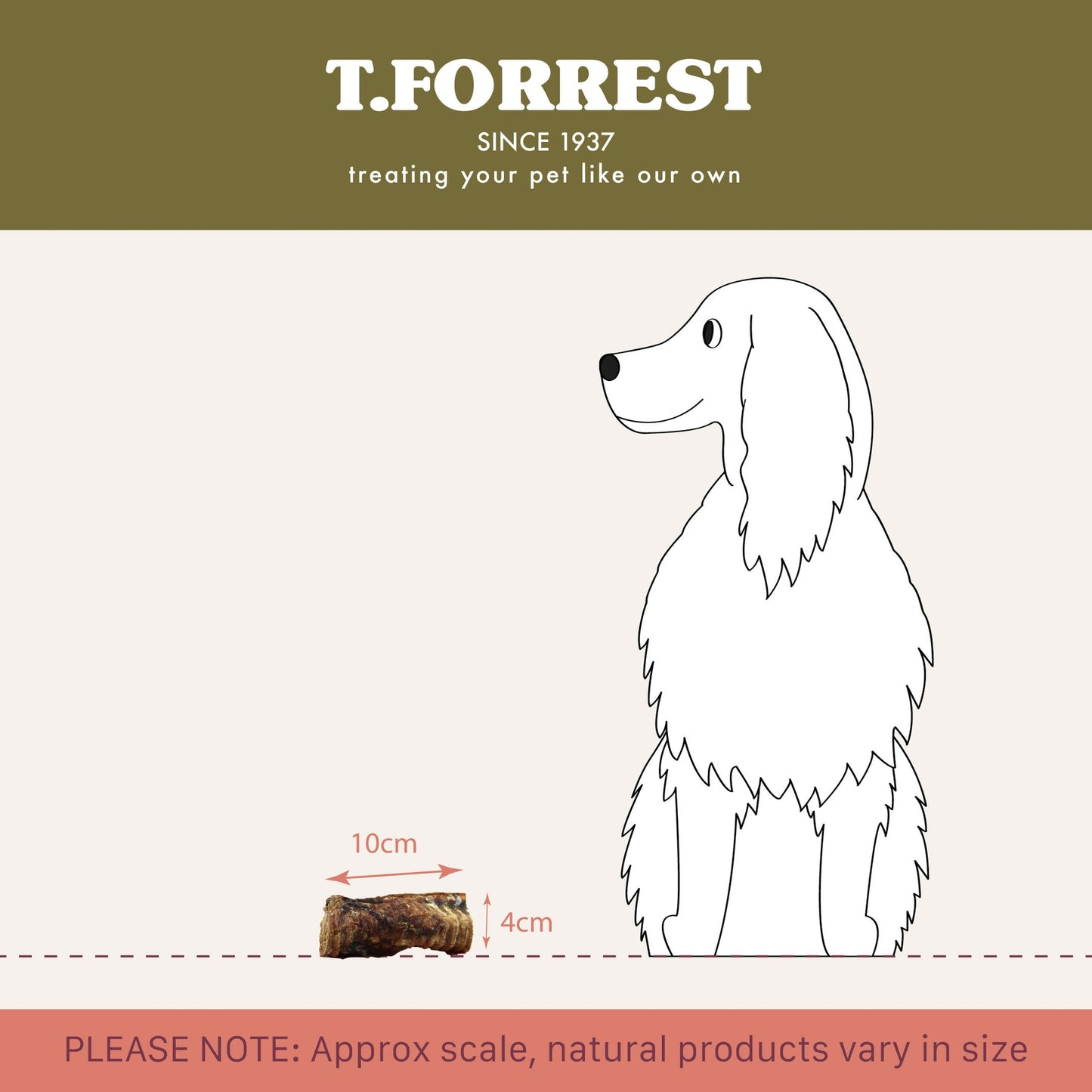 Meat Filled Trachea Treats