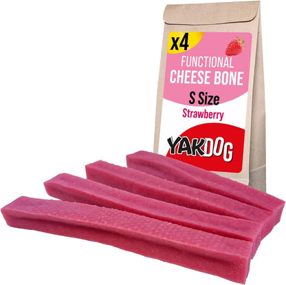 Strawberry Cheese Chew Dog Treats