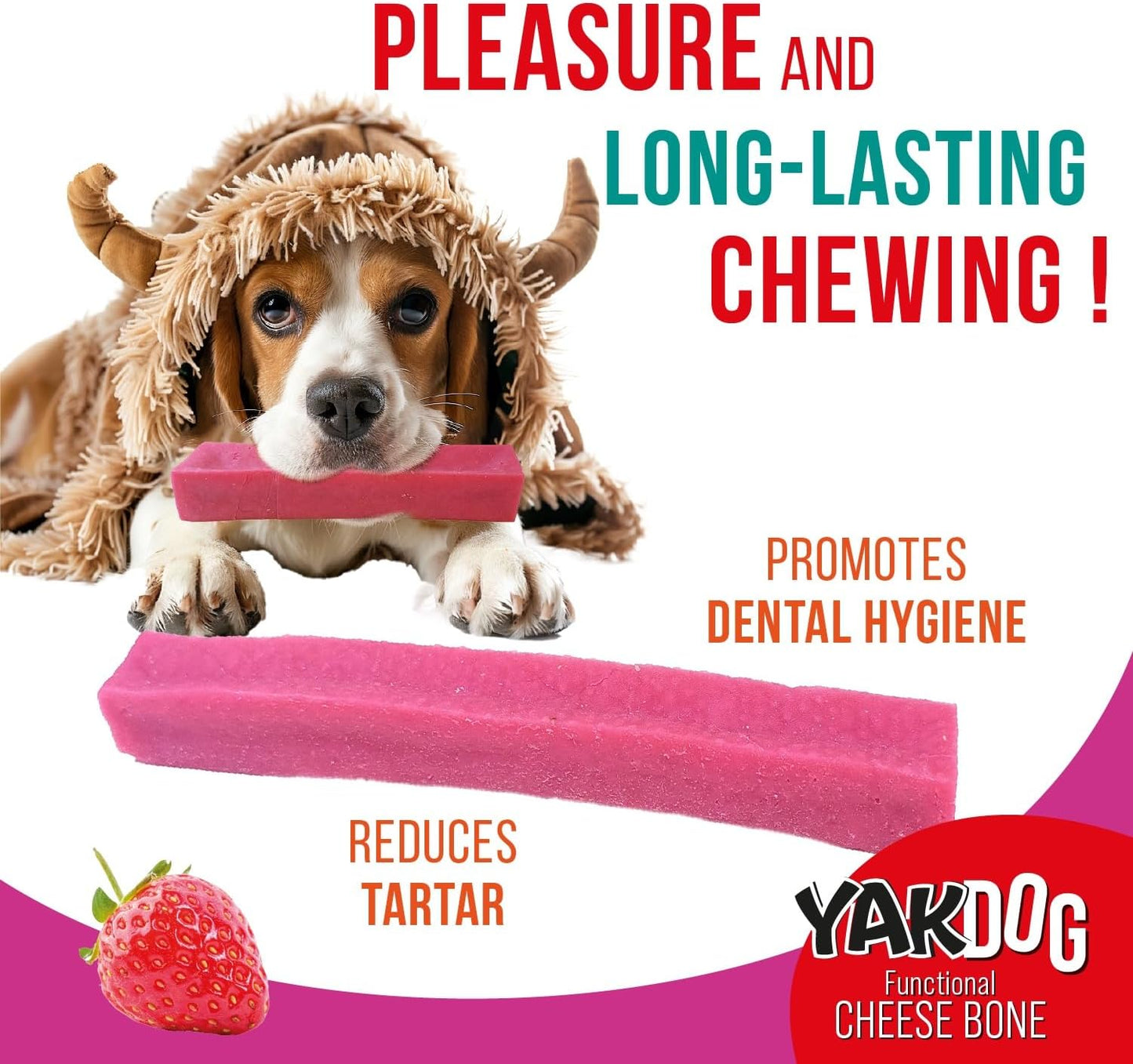 Strawberry Cheese Sticks For Dogs