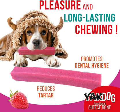 Strawberry Cheese Chew Dog Treats