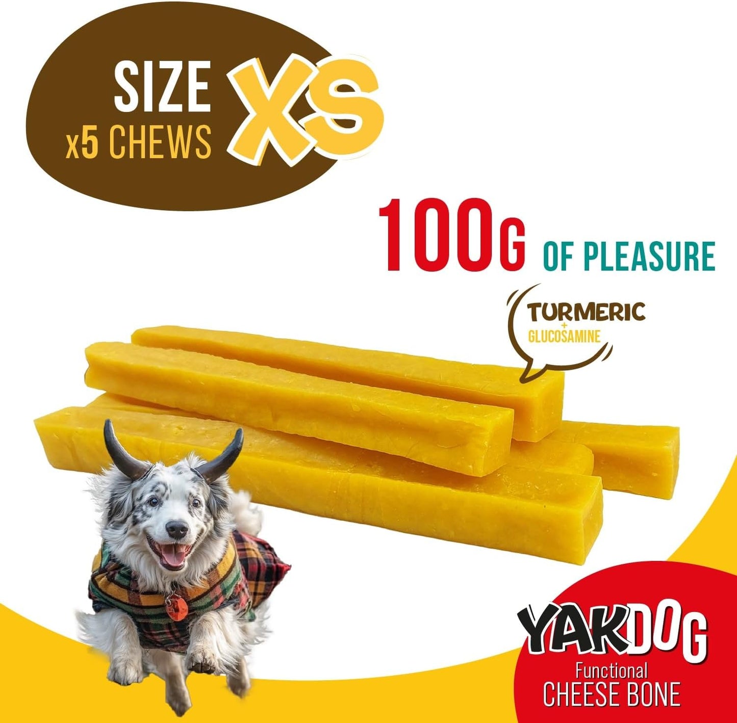 Turmeric Cheese Sticks For Dogs