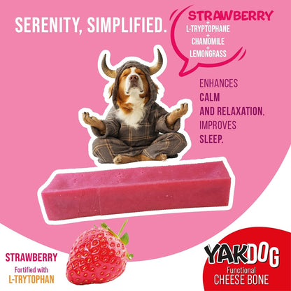 Strawberry Relax Cheese Dog Sticks