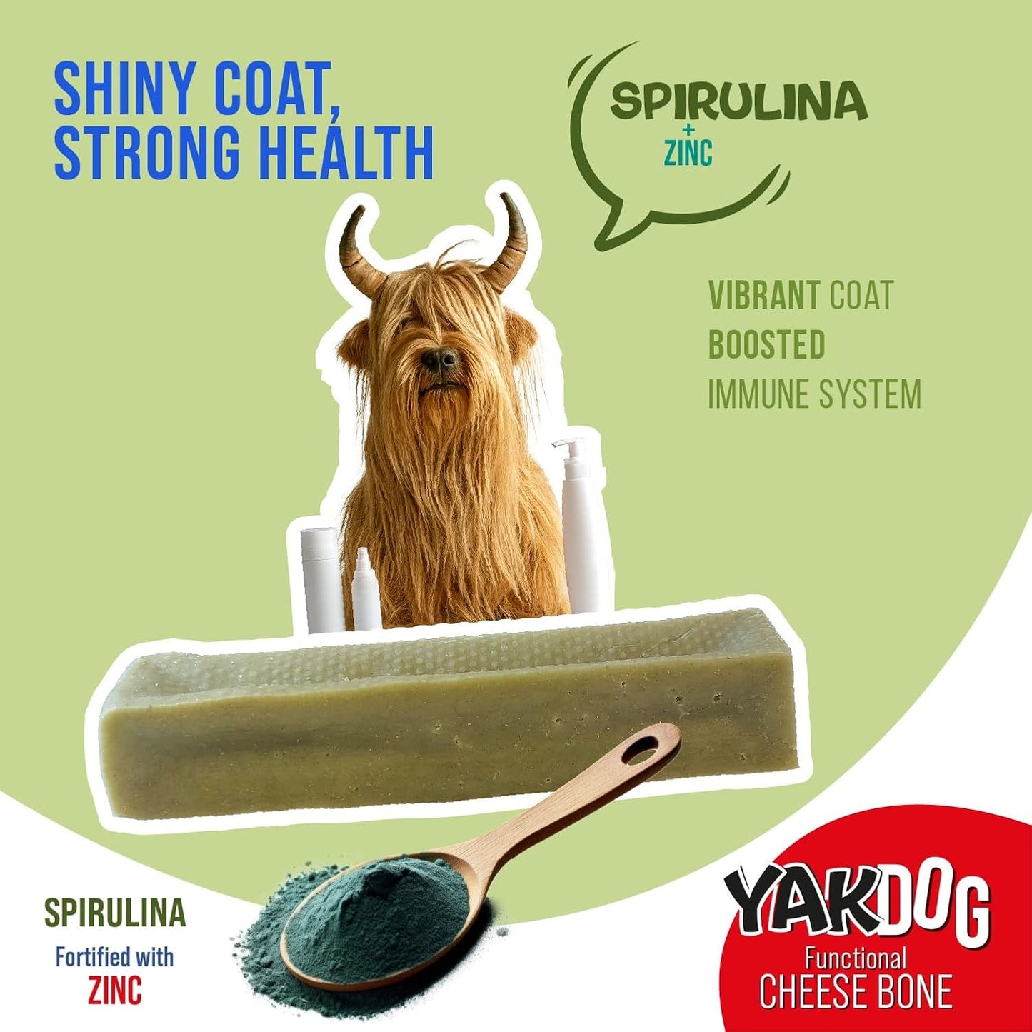 Spirulina Cheese Sticks Dogs