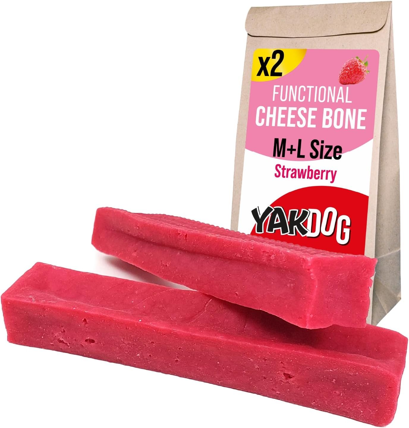 Strawberry Cheese Sticks For Dogs
