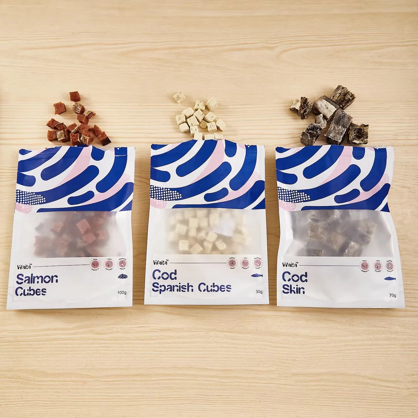 Salmon Cube Treats