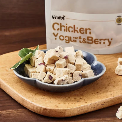 Chicken Berry Yogurt Bites