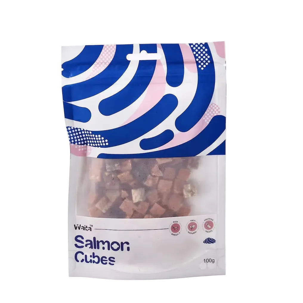 Salmon Cube Treats