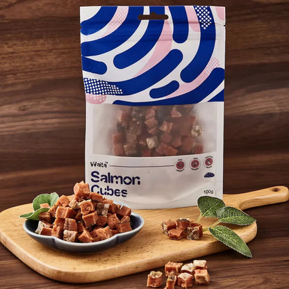 Salmon Cube Treats
