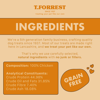 Dried Chicken Feet Treats