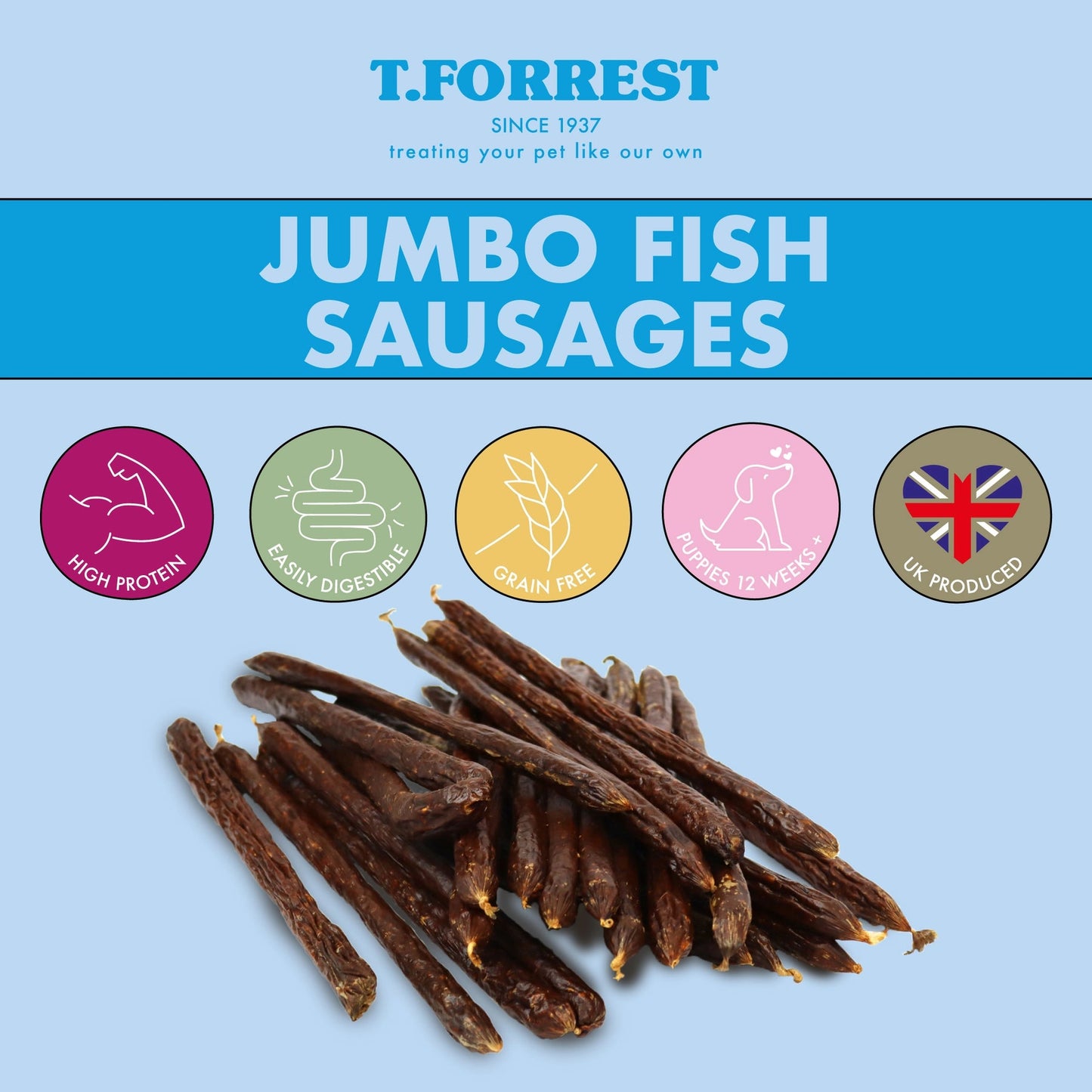 Jumbo Sausage Dog Treats