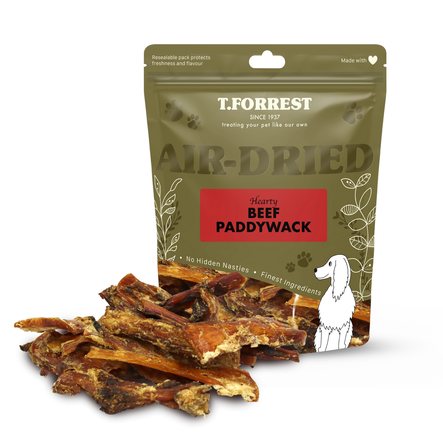 Beef Paddywack Dog Treats