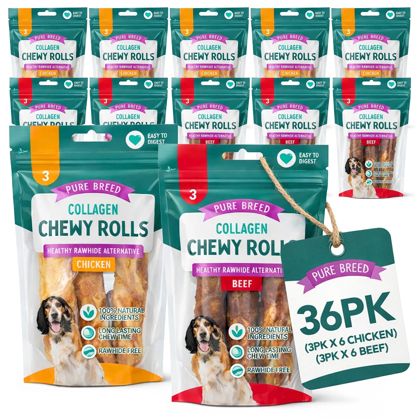 Collagen Chewy Rolls