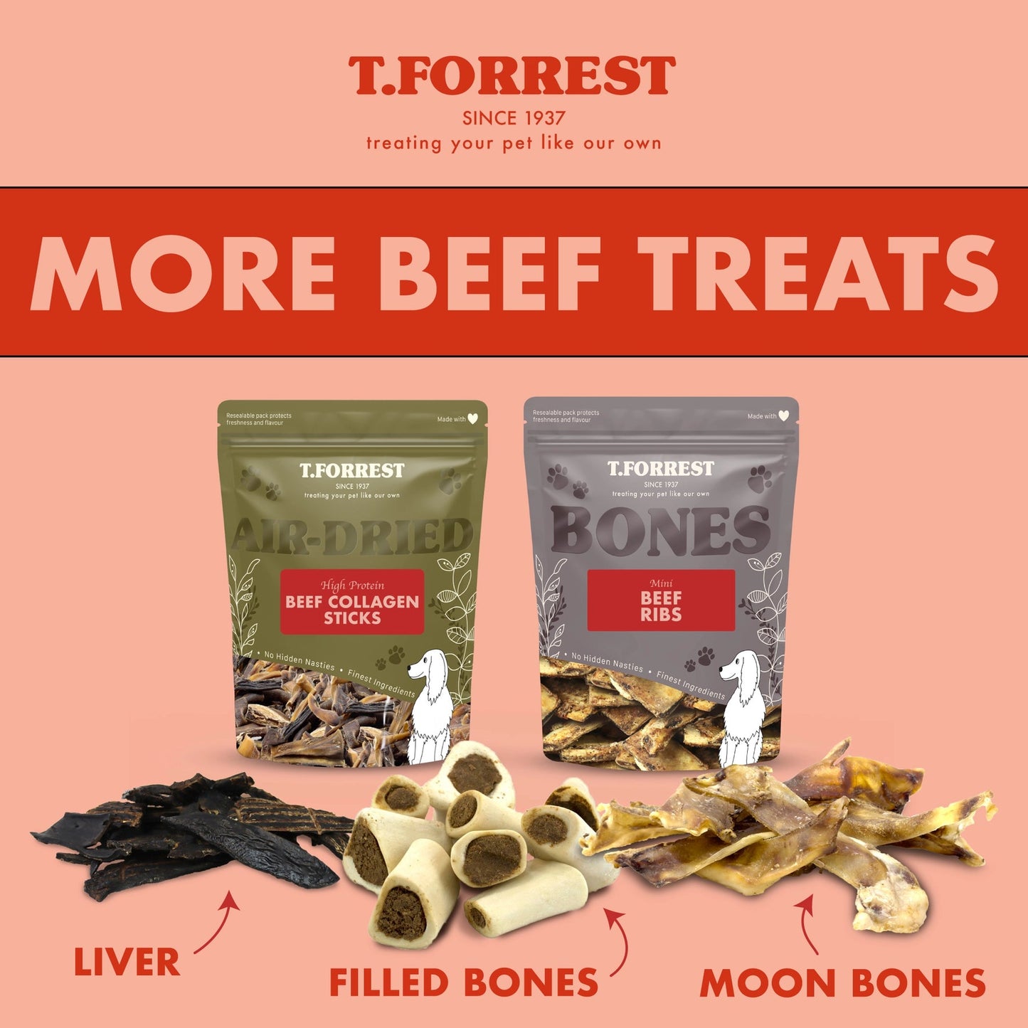 Beef Paddywack Dog Treats