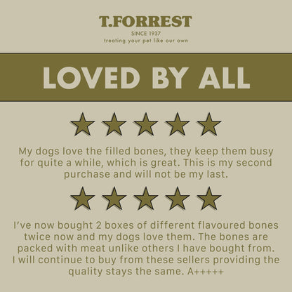 Meaty Filled Bone Dog Treats