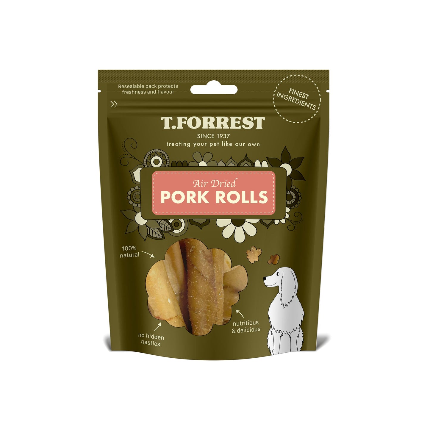 Pork Roll Dog Treats
