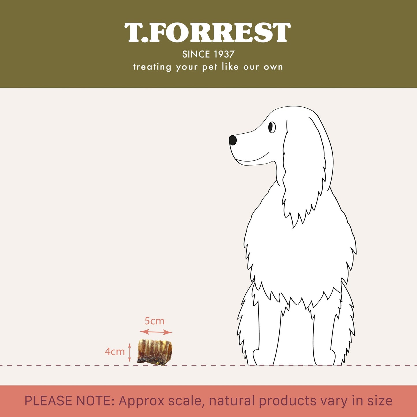 Beef Trachea Dog Treats